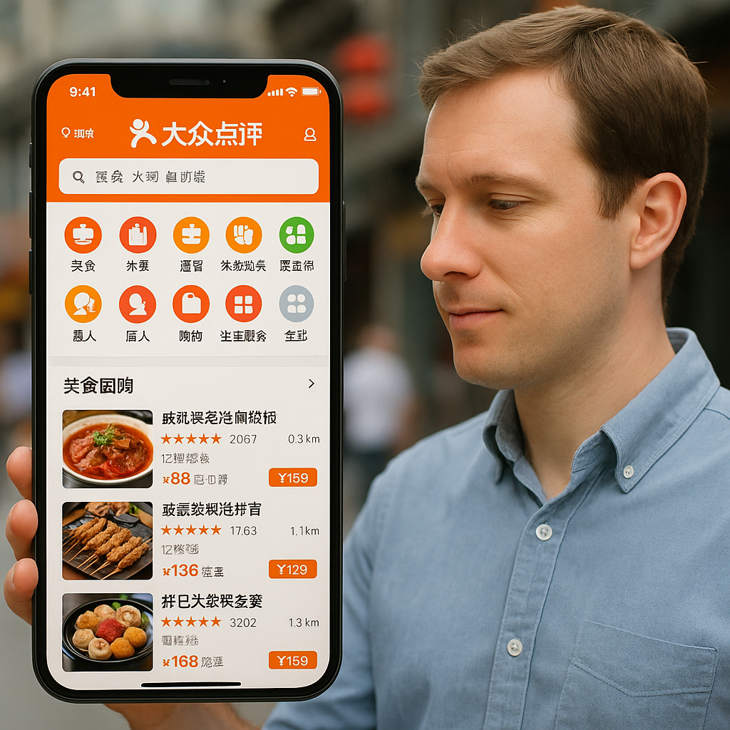 Chinese group buying app interface screenshot